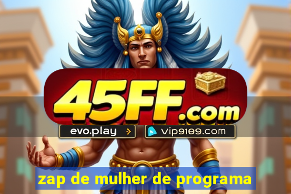 zap de mulher de programa